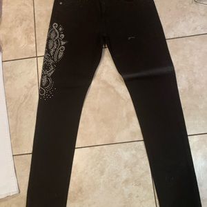 SOLD!! True Religion black jean